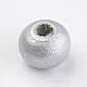 Perles en bois peintes par pulvérisation X-WOOD-Q030-82S-2