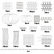 Наборы для изготовления подвесных серег sunnyclue diy DIY-SC0016-69-2