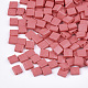 2-Hole Baking Paint Glass Seed Beads X-SEED-S023-17C-18-1