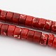 Brins de perles de jaspe impérial synthétiques G-J277-6mm-07-1