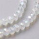 Chapelets de perles en verre à facettes EGLA-F124-NA01-5