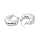 304 Stainless Steel Hoop Earrings for Women EJEW-F287-09P-2