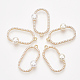 Colgantes de perlas de imitación de plástico abs PALLOY-S179-09-1