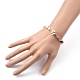 Natürliche kultivierte Süßwasserperlen Perlen Armbänder BJEW-JB05491-7