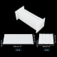 プラスチックスプリッター  長方形石鹸型用  ホワイト  88x86x5mm  200x86x3mm  5個/セット TOOL-WH0080-69-2