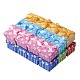 Boîtes à bagues en carton rempli de coton kraft CBOX-S018-04-7