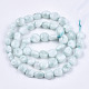 Brins de perles de verre naturel G-S362-084-2