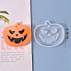 Halloween DIY Jack-o-Laterne Anhänger Silikonformen DIY-P006-55-1