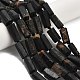 Натуральный черный турмалин бисер нитей&nbsp;G-F716-01-B01-1