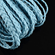 Плетеные имитация кожаные шнуры LC-S002-5mm-10-1
