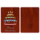 MDF Greeting Card & Paper Envelope with Bowknot AJEW-WH0203-006-3
