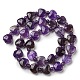 Natural Amethyst Beads Strands G-C062-A08-01-3