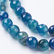 Natural Agate Beads Strands G-G580-8mm-05-3