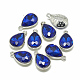 Alloy Glass Charms PALLOY-T028-7x10mm-11-1