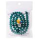 Chapelets de perles à facettes rondelle imitation cristal autrichien G-PH0003-08-5