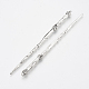 Tibetan Style Alloy Hair Stick Findings TIBE-Q083-002AS-RS-2