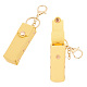Wadorn 2 Stück Chapstick-Schlüsselanhänger-Halter AJEW-WH0270-45C-1