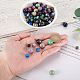 Craftdady 250Pcs 10 Styles Resin Beads RESI-CD0001-18-8