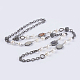 Natürlichen Edelstein Perlenketten NJEW-P207-27-1
