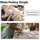 Poplar Wood Sheets & Rings DIY-WH0530-13-5