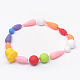 DIY perles acryliques magiques pour colliers ou bracelets sans fil pour enfants MACR-R556-08-2