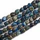 Natural Chrysocolla and Lapis Lazuli Beads Strands X-G-D0002-D52-1