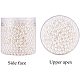 PandaHall Elite about 1500pcs 8mm White No Holes/Undrilled ABS Plastic Imitated Pearl Beads for Vase Fillers Table Scatter Wedding Party Home Decoration PH-MACR-F033-8mm-24-9