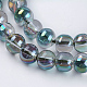 Chapelets de perles en verre électroplaqué GLAA-K025-HR-10mm-A01-3