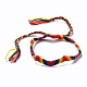 Rainbow Pride Bracelet BJEW-F419-11-1
