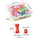 50 Stück Acrylperlen mit UV-Beschichtung&nbsp;PACR-FS0001-09-4