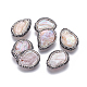 Perle coltivate d'acqua dolce perla naturale PEAR-F015-13B-1