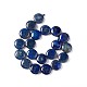 Chapelets de perles en lapis-lazuli naturel G375-28-3