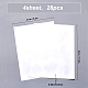 Gorgecraft 2 imposta 2 stili adesivi per finestre elettrostatici in pvc impermeabile DIY-GF0005-90-2