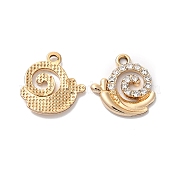 Подвески из сплава с кристаллами и стразами RB-L036-VF878-2