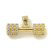 Подвески из кубического циркония с покрытием из латуни KK-U029-24G