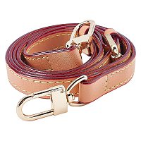  WADORN Leather Purse Strap, 14.6 Inch Short Handbag