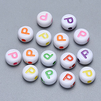 Ремесленные акриловые бусины с горизонтальными отверстиями&nbsp;SACR-S201-11P