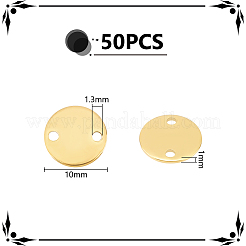 50 шт. ионное покрытие (IP) 304 нержавеющая сталь соединительные подвески&nbsp;STAS-UN0054-30