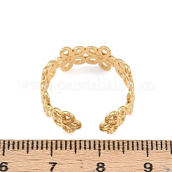 Открытые кольца манжеты из нержавеющей стали 304&nbsp;RJEW-P175-01A-G