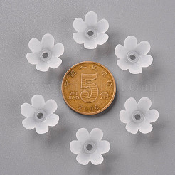 Матовые акриловые колпачки из бисера&nbsp;MACR-S371-07A-701