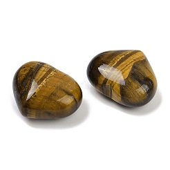 Сердце натуральный тигровый глаз пальмовые камни G-C186-02E