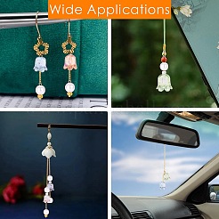 50шт УФ-покрытие прозрачные акриловые бусины&nbsp;MACR-CJ0002-23