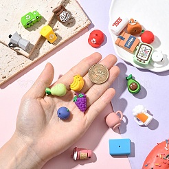 20шт 20 стиля силиконовые бусины&nbsp;SIL-YW0002-22