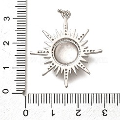 Ottone micro spianare pendenti zirconi&nbsp;X-KK-Q043-25P