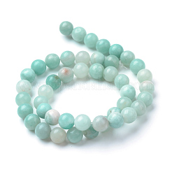 Chapelets de perles en amazonite naturelle&nbsp;X-G-T055-6mm-17