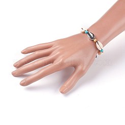 Bracelets réglables en nylon avec cordon de nylon&nbsp;BJEW-JB04090-01