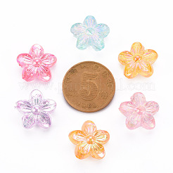 Прозрачные акриловые бусины&nbsp;TACR-S154-45C