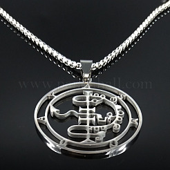 Мужские подвески с демоническим символом из нержавеющей стали 201&nbsp;FS-WG67A41-01