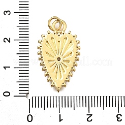 Латунные микро проложить кубического циркония подвески&nbsp;KK-K401-08E-G