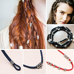 10 шт. 10 стиля европейских бусин из нержавеющей стали 304&nbsp;STAS-PH0004-50